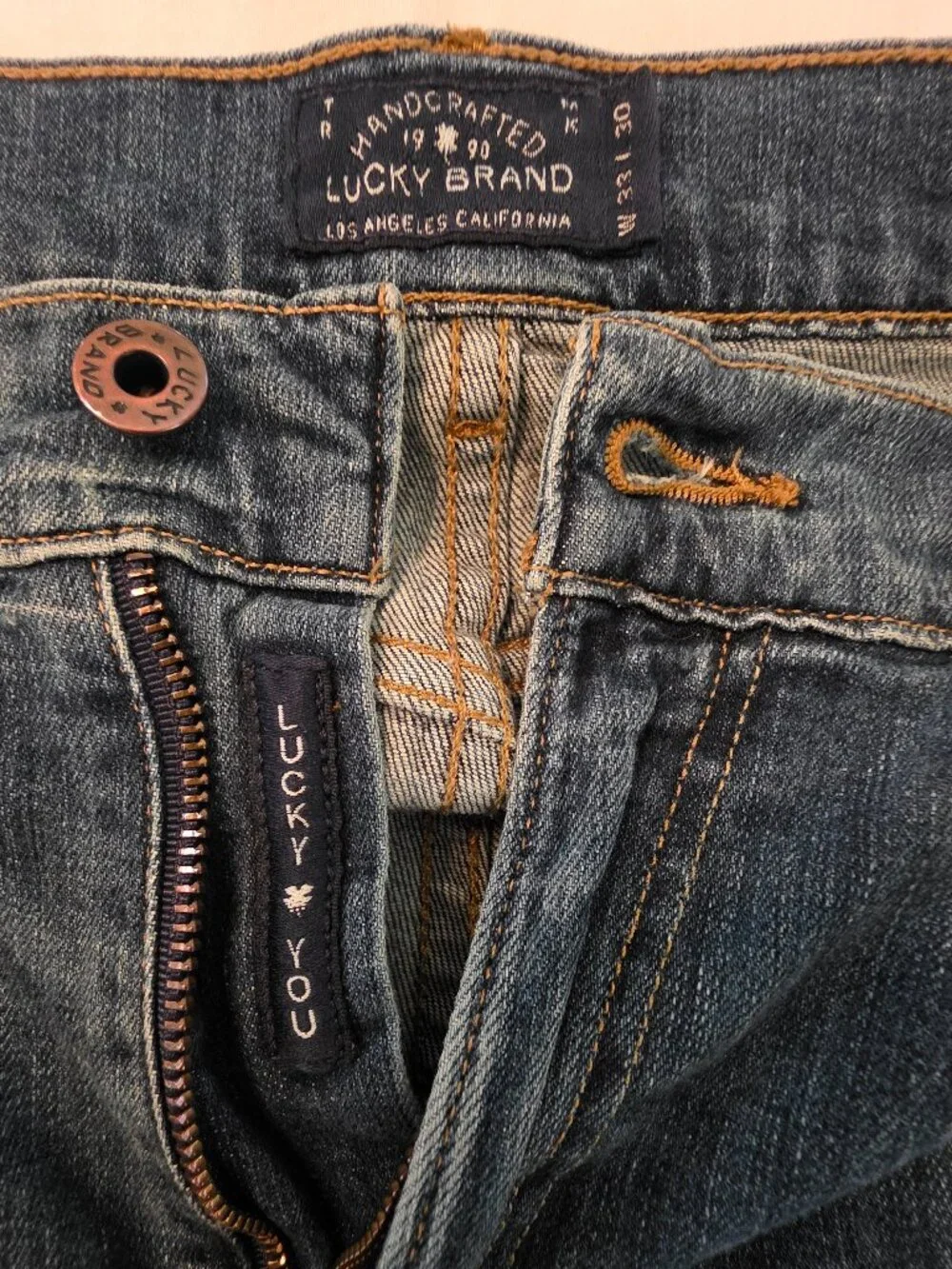 Lucky Brand Men's 410 Athletic Fit Denim Jeans, Size 33